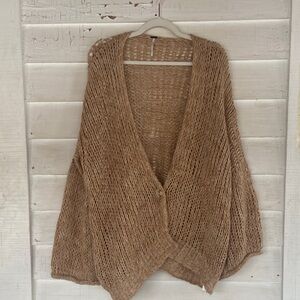Free People Open Knit Cardigan